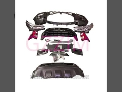 টয়োটা রিভো ২০১৬-২০২০ হিলাক্স থেকে ২০২২ রোকো সামনের এবং পিছনের বডিকিট সম্পূর্ণ সেট কিট কালো প্লাস্টিক