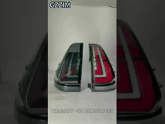 প্রাডো 2003-2009 গাড়ি এলইডি টেইল লাইট কালো হলুদ টয়োটা এলইডি টেইল লাইট