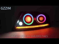 মিটসুবিশি ইভিও ২০০১-২০০৭ ৭-৯জেন আরজিবি টেইল ল্যাম্প কার লাইট রিয়ার টেল লাইট