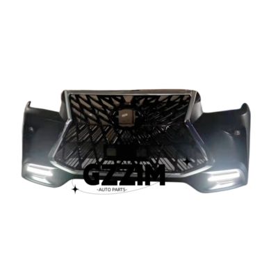 Toyota Vigo 2012 Plastic Front Bumper Grille Full Sets Bodykit Upgrade Parts To Lx Style