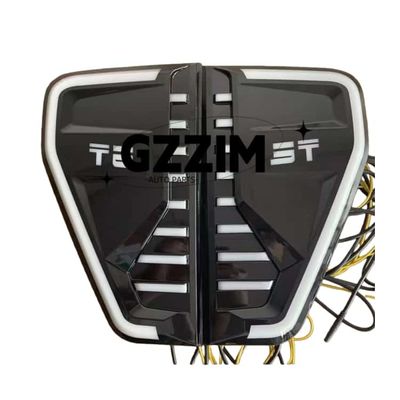 Car Exterior Accessories Fender Side Vents Compatible Replacement Decorative Side Vent with LED for Jetour T2 Accessories