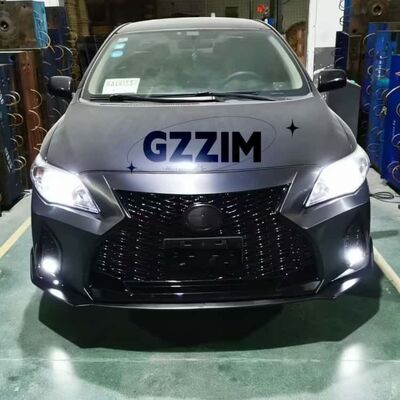 Factory Wholesale Aftermarket Body Kits Abs Front Bumper Kit Black Plastic Paint Auto Grilles for IS 14-21