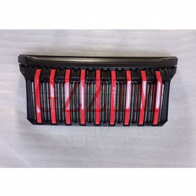 অটো পার্টস ব্ল্যাক রেড কার বাম্পার গ্রিল ফর Mitsubishi Triton L200 2019