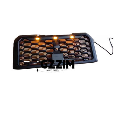 Triton L200 2024 এর জন্য ABS প্লাস্টিকের কালো কার গ্রিলে সামনের মাঝারি গ্রিলে
