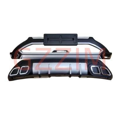 Hyundai Creta 2022 ABS প্লাস্টিক কার বাম্পার গার্ড, সামনের ও পেছনের বাম্পার গার্ড