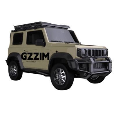 Stainless Black Front Bumper Guard for Isuzu Jimny JB74 2018+