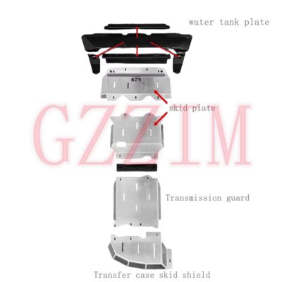 22 Tundra Special-Use Aluminum-Magnesium Alloy Chassis Guard New Condition for Strong Protection